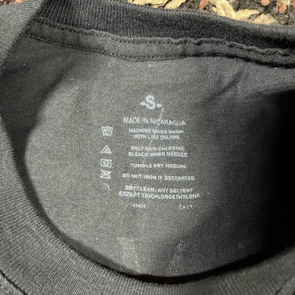 Post Malone Shirt Adult Sz S 2023 Tour I'd be Crying Concert New - Picture 5 of 5